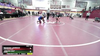 155 lbs Champ. Round 1 - Reaghan Lawrence, EXCELSIOR SPRINGS vs Aireona Ealy, CENTER