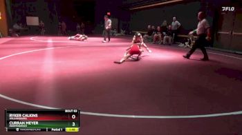 95-102 lbs 1st Place Match - Ryker Calkins, Williamsburg vs Curran Meyer, Independence