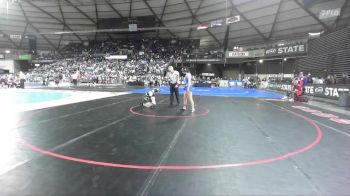 Girls 4A 125 lbs Champ. Round 1 - Emily Cowan, Redmond (Girls) vs Eliah Kessler, Curtis (Girls)