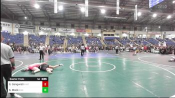 145 lbs Quarterfinal - Skylee Gangwish, Eastside United WC vs Sheridan Black, Ruis Wr Acd