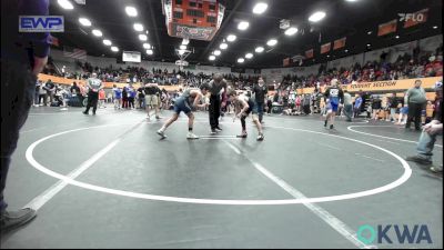 83 lbs Semifinal - Mason McDaniel, Chickasha Youth Wrestling vs Derrick Garrison, Newcastle Youth Wrestling