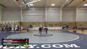 157 lbs Cons. Semi - Anitie Akpan, Cumberland University (Tenn.) vs Sam Morris, University Of The Cumberlands (KY)