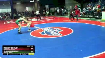 5 lbs Cons. Round 2 - Thomas Riordan, Blessed Trinity vs Robert Dehaven, Woodward Academy