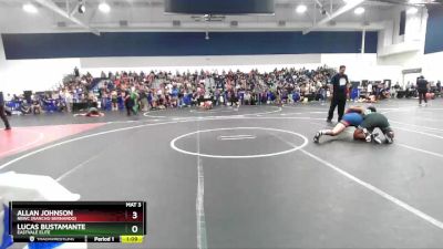 190 lbs Champ. Round 1 - Allan Johnson, RBWC (Rancho Bernardo) vs Lucas Bustamante, Eastvale Elite