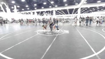 64 lbs Quarterfinal - Aniah Ortiz, No Team vs Rosemarie Mitchell, LV Bears WC