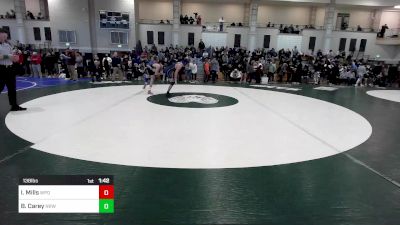 138 lbs Round Of 64 - Isaac Mills, Walpole vs Brenden Carey, Norwood