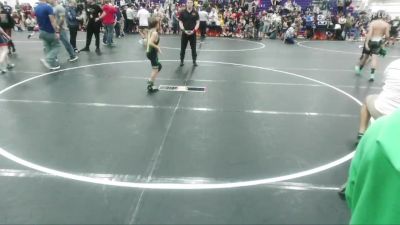 65 lbs Semifinal - Carson Dynski, Summerville Take Down vs Jameson Short, Summerville Take Down