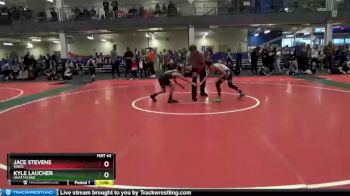 80 lbs Round 1 - Kyle Laucher, Unattached vs Jace Stevens, WBD3