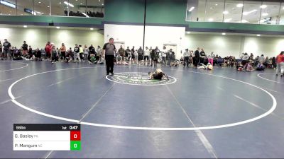 55 lbs Consi Of 8 #1 - Greyson Bosley, PA vs Parker Mangum, NC