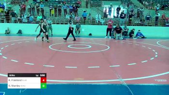 80 lbs Semifinal - Kashta Freeland, Glasgow Wrestling Academy vs Silas Stanley, Dragons Junior Wrestling Club