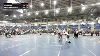 106 lbs Quarterfinal - Bo Strader, Eastside United vs Rhett Skretkowicz, Teller Takedown