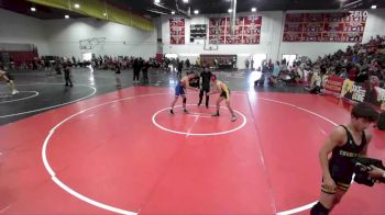 150 lbs Quarterfinal - Cash DeWitt, San Marcos High School vs Emmanuel Jimenez, Wolves Den Wrestling Club
