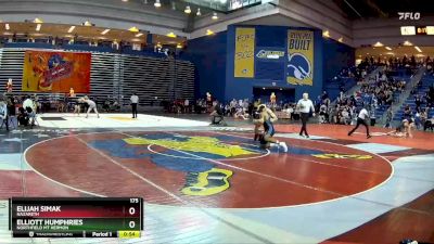 175 lbs Cons. Round 3 - Elliott Humphries, Northfield Mt Hermon vs Elijah Simak, Nazareth