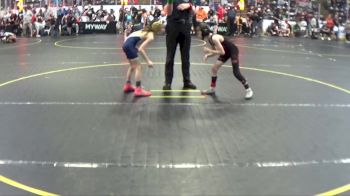 58 lbs Cons. Round 1 - Brant Ney, Fulton WC vs Preston Berry, Rockford WC