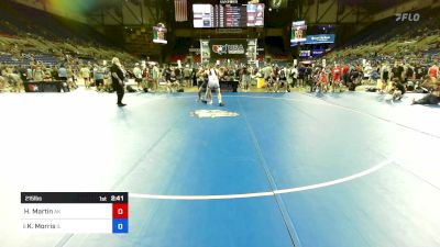 215 lbs Cons 16 #2 - Hayden Martin, AK vs Kaiden Morris, IL