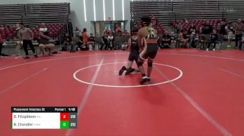 139 lbs Placement Matches (8 Team) - Brayden Chandler, Minions Black (GA) vs Dayton Fitzgibbon, Aggression Legionaries