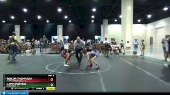 76 lbs Round 4 (6 Team) - Taylor Thompson, Team Florida Gold vs Gavin Matheis, Scorpions