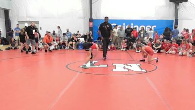 35 lbs Rr Rnd 3 - Lila Carson, Badger Girls Elite - W vs Josie Wisecup, Charlies Angels- W