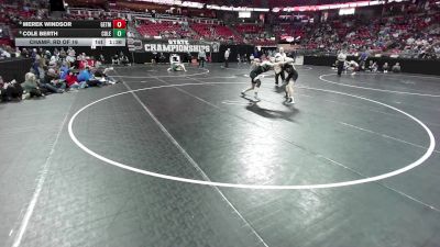 165 lbs Champ. Rd Of 16 - Merek Windsor, Gale-Ett.-Tremp/Melrose-Min vs Cole Berth, Coleman