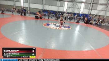 56 lbs Quarterfinal - Ryddik Johnson, Eastern Oregon Elite vs Karson Moonan, Mat Demon WC