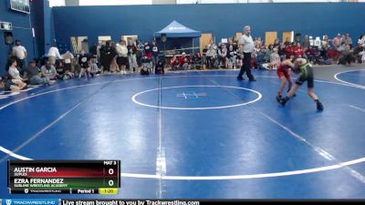 70 lbs Quarterfinal - Austin Garcia, Suples vs Ezra Fernandez, Sublime Wrestling Academy