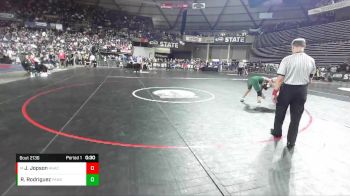 2A 120 lbs Cons. Round 1 - Jordan Jopson, Anacortes vs Raymond Rodriguez, Port Angeles