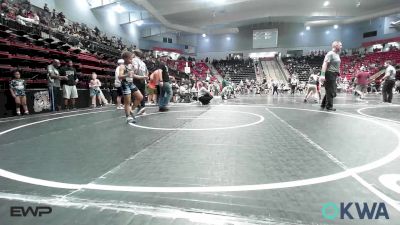 92 lbs Consi Of 4 - Connor Suskey, Team Tulsa Wrestling Club vs Aron Brannon, Pitbull Wrestling Academy