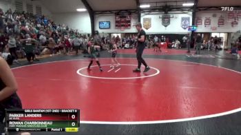 Bracket 8 lbs Round 3 - Parker Landers, DC Elite vs Rowan Charbonneau, Fort Madison Wrestling Club