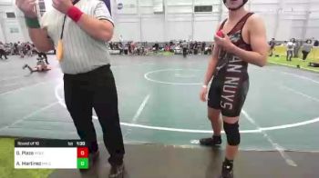 123 lbs Round Of 16 - Giancarlo Plaza, Wolf vs Aden Martinez, New Mexico Slam Wrestling Club