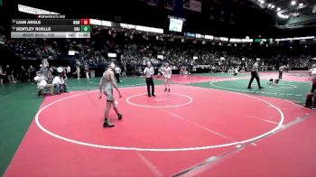 115 lbs Champ. Round 1 - Liam Angle, WHW2 vs Bentley Roelle, Unattached