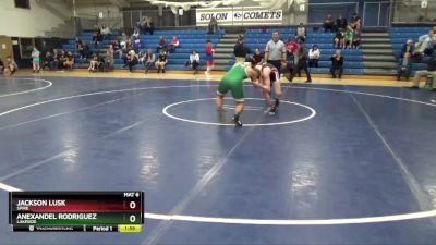 150 lbs Champ. Round 2 - Jackson Lusk, Spire vs Anexandel Rodriguez, Lakeside