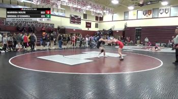 JV-19 lbs 1st Place Match - Marissa Nolte, Benton Community vs Brenna O`Connell, Cedar Falls