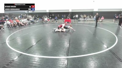 165 lbs Ryder Kruse, Team Nebraska vs Aiden Hernandez, Team Idaho