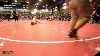 150 lbs Consi Of 4 - Maxson Holmes, Team Conquer vs Tyler Mann, Unattached