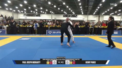 Henry Panek vs Paul Joseph Moriarty 2026 World Master IBJJF Jiu-Jitsu Championship