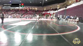 175 lbs Semifinals (8 Team) - Grant Rowe, BLACKWELL vs Landon Wilde, PERRY