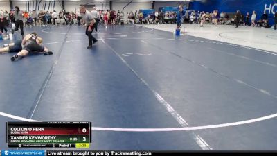 Elite 285 lbs Cons. Round 2 - Colton O`Hern, Buena Vista vs Xander Kenworthy, North Iowa Area Community College