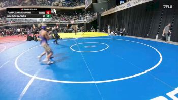 5A 144 lbs Cons. Round 1 - Amaziah Aguirre, Corpus Christi Miller vs Holden Jacobs, Dallas Highland Park
