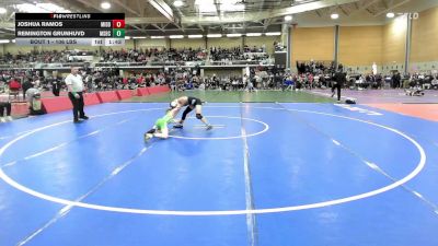 106 lbs Round Of 32 - Joshua Ramos, Middletown vs Remington Grunhuvd, Massabesic