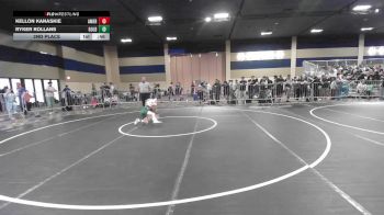 83 lbs 2nd Place - Kellon Kanaskie, American Dream vs Ryker Rollans, Gold Rush Wr Ac