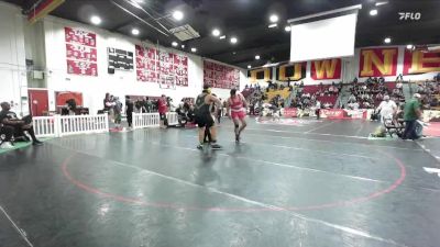 285 lbs 5th Place Match - Noah Lopez, South Hills vs Sebastina Raygoza, Downey