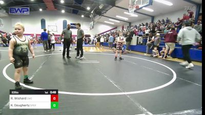 83 lbs Rr Rnd 5 - Rayden Wishard, Claremore Wrestling Club vs Kayson Dougherty, Sperry Wrestling Club