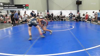 100 lbs Rr Rnd 7 - Kaleb Pollock, Brawler Elite - K8 vs James Yonushonis, M2 Training Center - K8