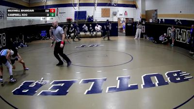 86-89 lbs Round 5 - Campbell Koo, Seneca Valley vs Maxwell Bhandari, SHWA