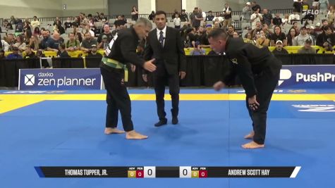 Andrew Scott Hay vs Thomas Tupper, Jr. 2026 World Master IBJJF Jiu-Jitsu Championship