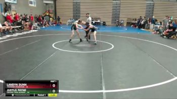 119 lbs Round 6: 1:30pm Sat. - Justus Payne, Colony High School vs Landyn Dunn, Thunder Mountain