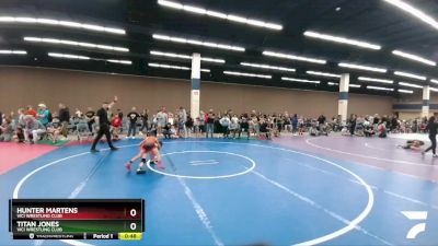 67 lbs Quarterfinal - Titan Jones, Vici Wrestling Club vs Hunter Martens, Vici Wrestling Club