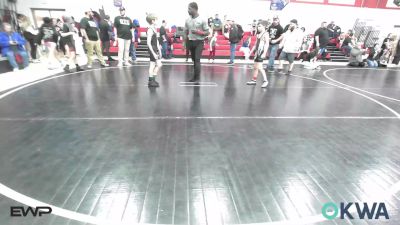 66-70 lbs Rr Rnd 3 - Conner Woods, Salina Wrestling Club vs Baylon Reece, Grove Takedown Club
