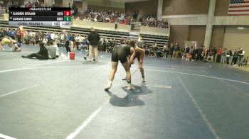 160 Championship Bracket Cons. Round 6 - Lukas Lind, Brainerd vs Caden Staab, Northfield