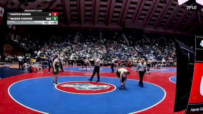 4A-190 lbs Quarterfinal - Easton Boren, Harris County vs Mason Thigpen, Walnut Grove